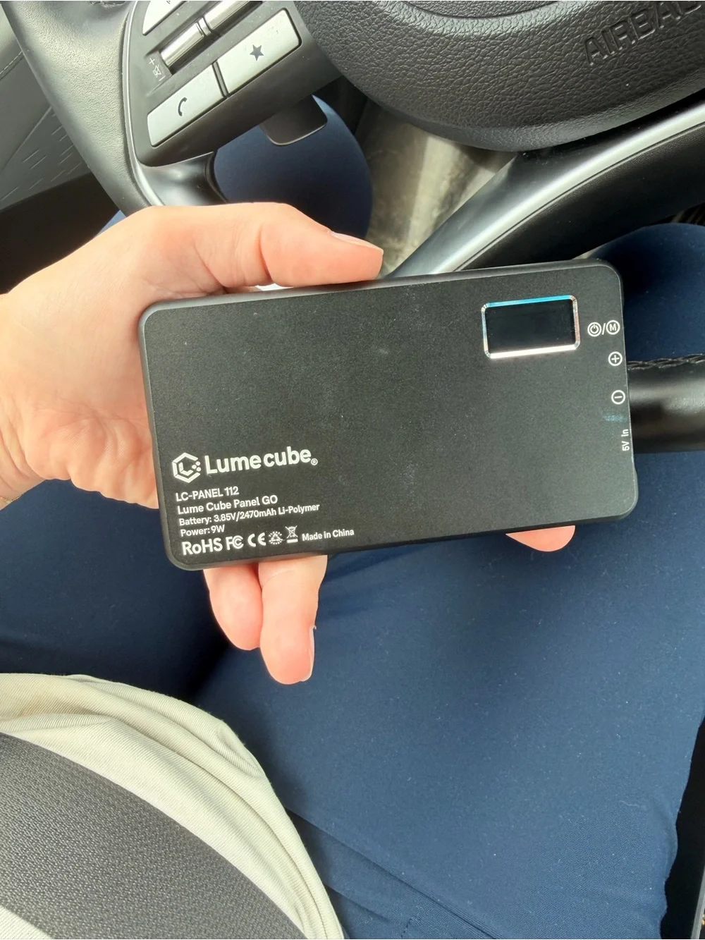 Lume Cube Panel GO Portable LED Light - Black